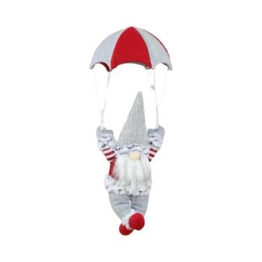Imagem de Decorações De Natal Com Velhinhos De Barba Branca Para Pendurar, Enfei