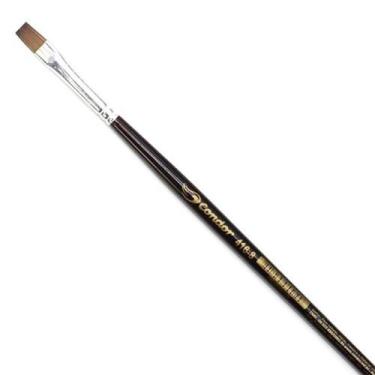 Imagem de Pincel Condor Profissional 416 Pelo de Marta - Chato, 08