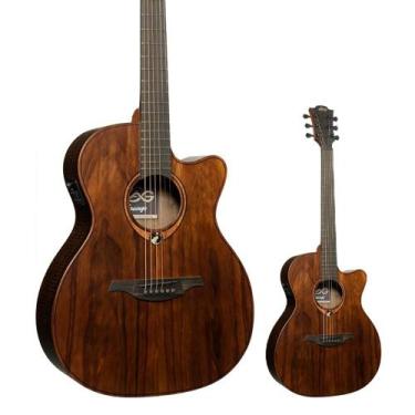 Imagem de Violão Elétrico Aço Auditorium Lâg Sauvage ACE com Bag - Lag