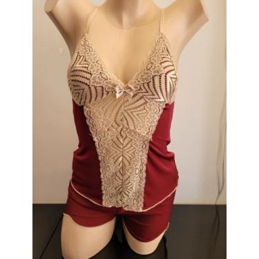 Imagem de BABY DOOL VERMELHO RENDADO Tamanho P - Galvão Moda Íntima 