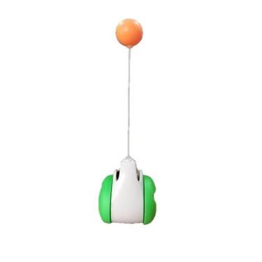 Imagem de Brinquedo para gatos João bobo 2 em 1 c/ bolinha e pena - Bom Amigo, V