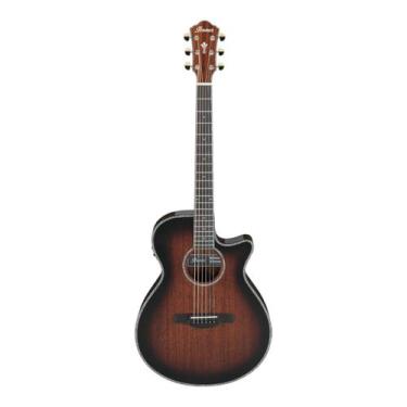 Imagem de Violao Ibanez AEG74-MHS Aco Mahogany High Gloss