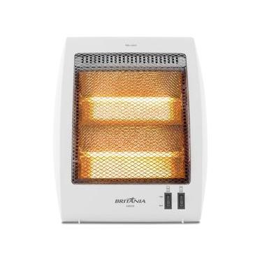 Imagem de Aquecedor Halógeno Britânia AB800B 800W 2 Níveis Proteção Branco