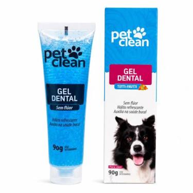 Imagem de Gel Dental Pet Clean 90g Hálito Refrescante -, Tutti-Frutti