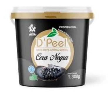 Imagem de DPeel - Cera Depilatória Morna 1300g - Cera Negra