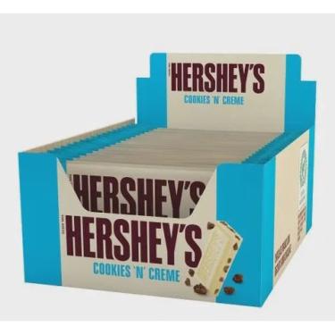 Imagem de Tablete HERSHEY'S branco cookies 'N' creme com 18 unidades de 20G cada