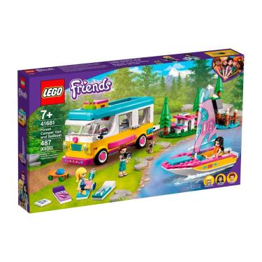 Imagem de LEGO Friends - Trailer e Barco à Vela na Floresta - 41681
