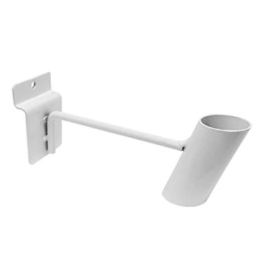 Imagem de Ganchos Expositor P/ Flores P/ Painel canaletado Branco 10un