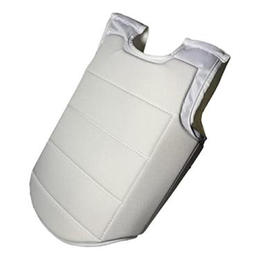 Imagem de Fancyes Protetor de peito de karatê protetor de peito protetor de costelas barriga almofada de proteção corporal para homens mulheres crianças treinamento, XL