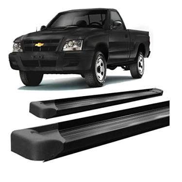 Imagem de Estribo S10 1995 ate 2011 chapa Alumínio Preto C/S