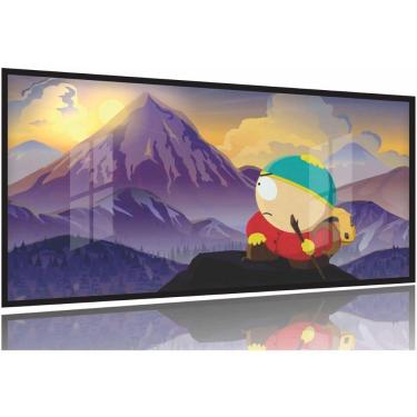 Imagem de Quadro Decorativo South Park 130x60 Moldura Preta 2x2