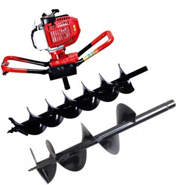 Imagem de KIT Perfurador De Solo Kawashima ED43 42.7cc Com Broca 15 cm + Broca de 80 X 20 cm