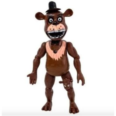 Kit 6 Bonecos Animatronics Five Nights At Freddy's Nightmare no