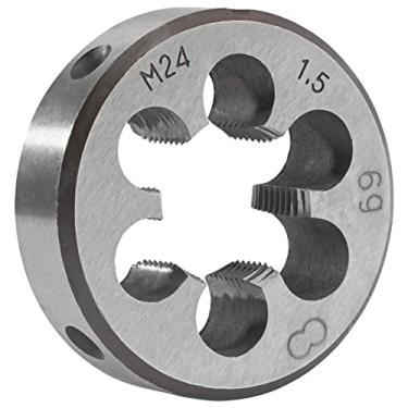 Imagem de Aceteel M24 x 1,5 molde redondo métrico, matriz de rosca de máquina M24 x 1,5 mm, mão direita