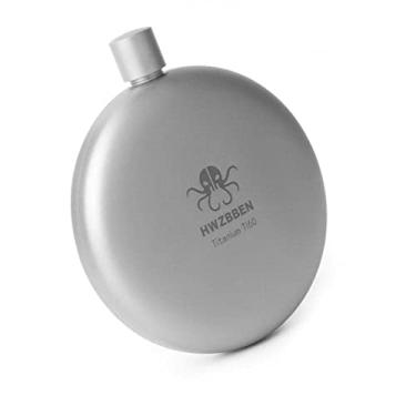 Imagem de de 170 ml de titânio, de vinho portátil ultraleve, recipiente para bebidas, garrafa de, de vinho para, caminhadas