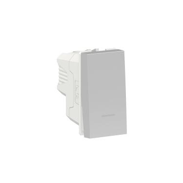 Imagem de Módulo Interruptor Intermediário 10A 250V 1 Módulo Alumínio Orion S70110574 - Schneider Schneider