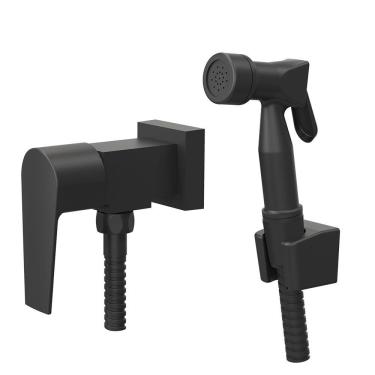 Imagem de Ducha Higiênica Fani Bold Preto Fosco 1739 Bk370