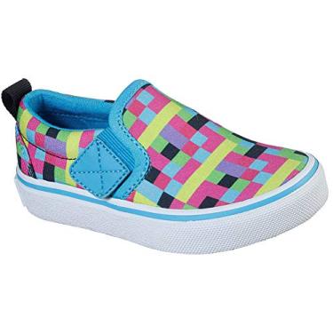 Imagem de Skechers Tênis feminino Mega-Craft Marley Jr. Pixel Power, Turquesa/Multi, 21