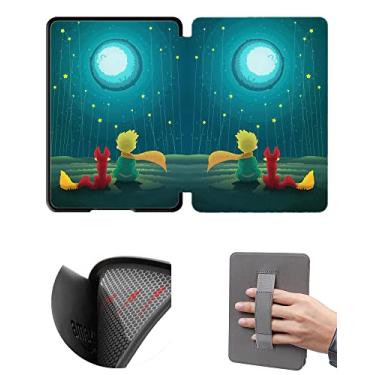 Imagem de Capa para Kindle 10ª geração em 2019, modelo J9G29R, capa à prova de quedas com alça de mão e ativação automática - função hibernar