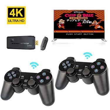 4K Retro Consoles de Videogame,Smart Videogame TV Stick,10.000 jogos Retro  Classic Gamin 2.4G Wireless Gamepads Controlador (64G) : :  Games e Consoles