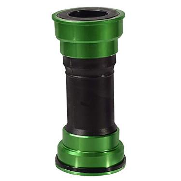 Imagem de Yajun Suporte inferior de concha de rolamento adequado para MTB Road Mountain Bike Press 41 mm eixo central, verde