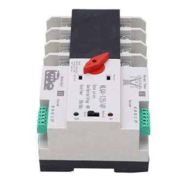 Imagem de Interruptor de Transferência Automática de Alimentação Dupla, AC400V 4P Interruptor de Transferência Resistente Ao Calor para Casa para Fazenda (20A)