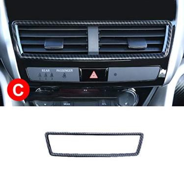 Imagem de JIERS Para Mitsubishi Eclipse Cross 2018 2019, decoração de ar condicionado para painel de guarnições interiores do carro