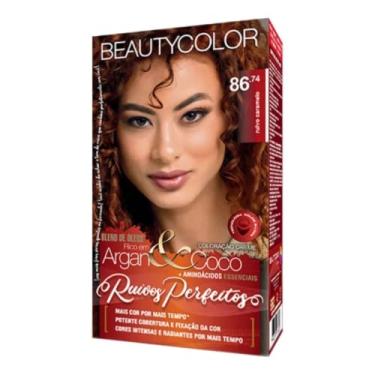 Imagem de Coloração Kit BEAUTYCOLOR - 86.74 Ruivo Caramelo