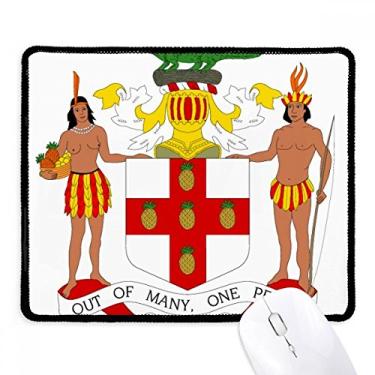 Imagem de Jamaica North America – Mousepad com emblema nacional e borda costurada