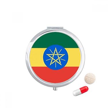 Imagem de Caixa de armazenamento de medicamentos com a bandeira nacional da África da Etiópia