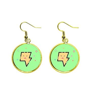 Imagem de Brinco feminino com pingente de orelha e pingente de gota dourada Blink Lovely Icon, Medium, não aplicar