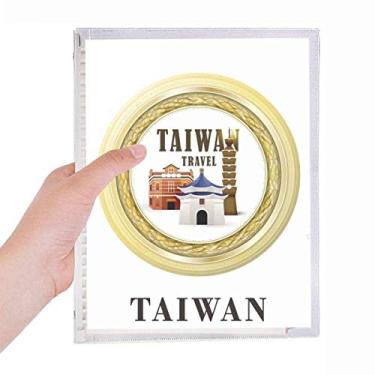 Imagem de Logomarca Taiwan Atrations Caderno de construção, folhas soltas, diário recarregável, papelaria