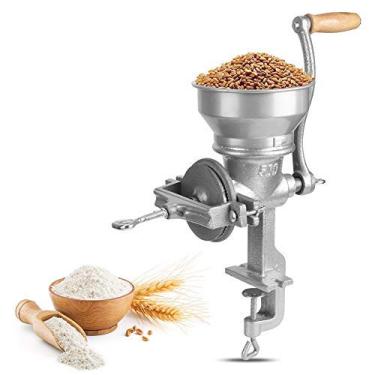 Imagem de Jadpes Máquina de moagem manual manual, máquina de moagem de alimentos, com cabo longo, resistente para uso doméstico, durável, confortável, grãos de café para moer grãos