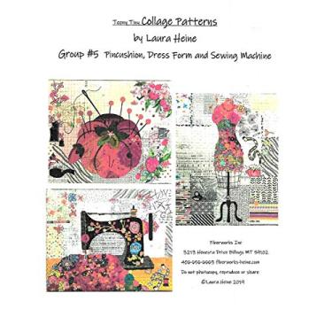 Imagem de Laura Heine Teeny Tiny Applique Collage Patterns Group #5