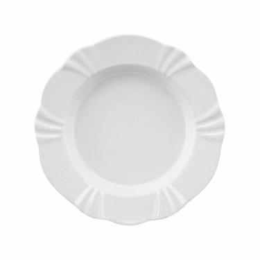 Imagem de Jogo De Pratos Fundos Em Porcelana Soleil Com 6 Peças 24cm Oxford White