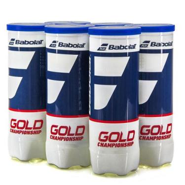 Imagem de Bola De Tênis Babolat Gold Championship Pack Com 6 Tubos