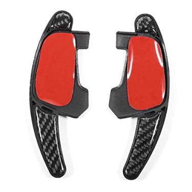 Imagem de Lâmina de mudança de volante de carro, 1 par de acessórios de substituição de pá de mudança de volante de carro extensores de mudança adequados para golfe 7 MK7