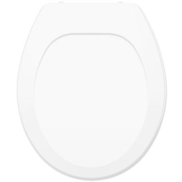 Imagem de Assento Sanitário Polipropileno Oval Premium Universal Branco
