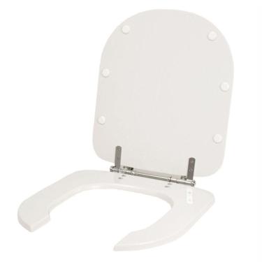 Imagem de Assento Sanitário Vogue Plus Conforto Branco para vaso Deca PNE