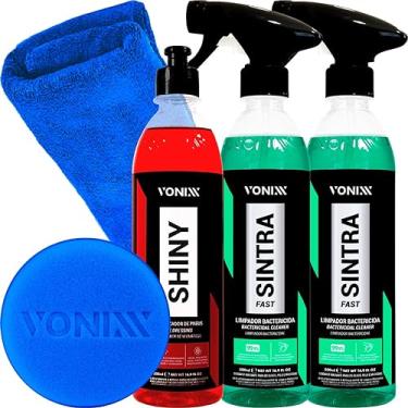 Imagem de 2- Sintra Fast Limpador Multiuso + Pretinho Shiny 500ml