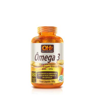 Imagem de OMEGA 3 1000MG COM 180 CAPSULAS OLEOSAS OH2 Nutrition 