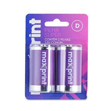 Imagem de Pilha Comum Maxprint D Grande 1,5V ­ c/ 2