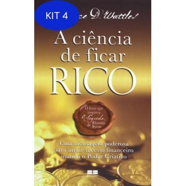 Imagem de Kit 4 Livro Ciencia De Ficar Rico, A