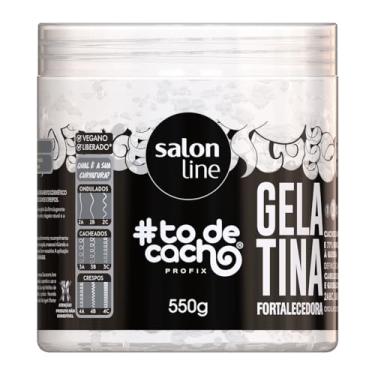 Imagem de Salon Line, Gelatina Fortalecedora, #TodeCacho, Vegano - Para Cabelos Ondulados, Cacheados e Crespos, 550g