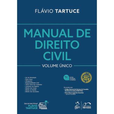 Imagem de Manual De Direito Civil - Volume Único - Tartuce