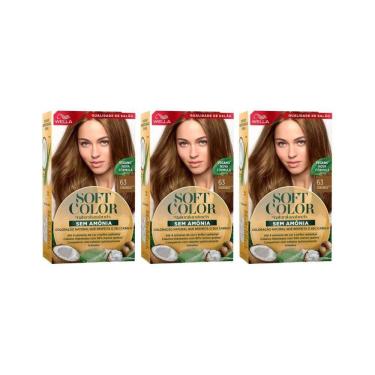 Imagem de Coloraçao Soft Color 63 Castanho Dourado-Kit C/3Un