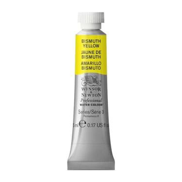 Imagem de Winsor & Newton Aquarela profissional, tubo de 5 ml (5 g), amarelo bismuto