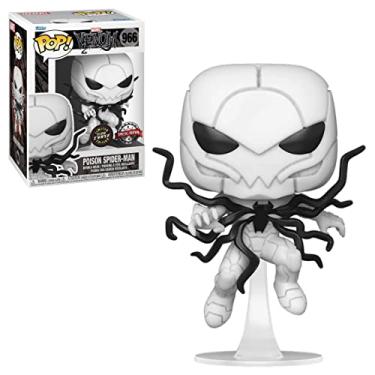 Imagem de Funko Pop! Venom Venom Homem-Aranha que brilha no escuro Chase (EE exclusivo) com protetor Pop EcoTEK