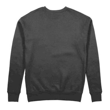 Imagem de Moletom Gola Careca Algodao Flanelado Liso Masculino Fechada Sem Bolso Sem Capuz Confortavel Treino