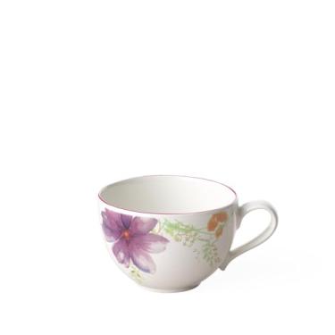 Imagem de Villeroy & Boch Xícara de chá básica Mariefleur, 241 g, branca/multicolorida